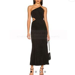 NWT Misha Adara Dress Black Revolve US 2